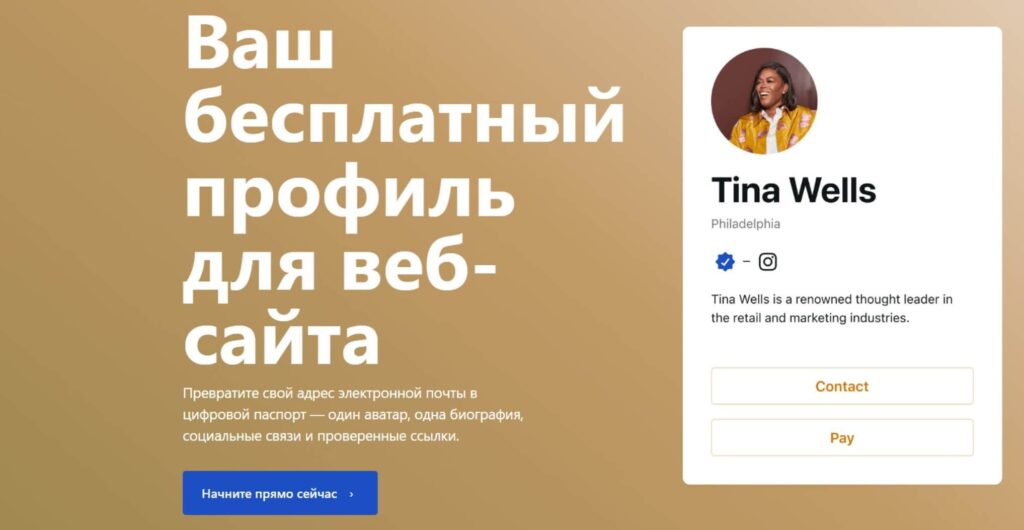 Стартовая страница сайта Gvatar