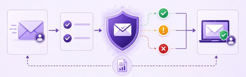 Иллюстрация DMARC